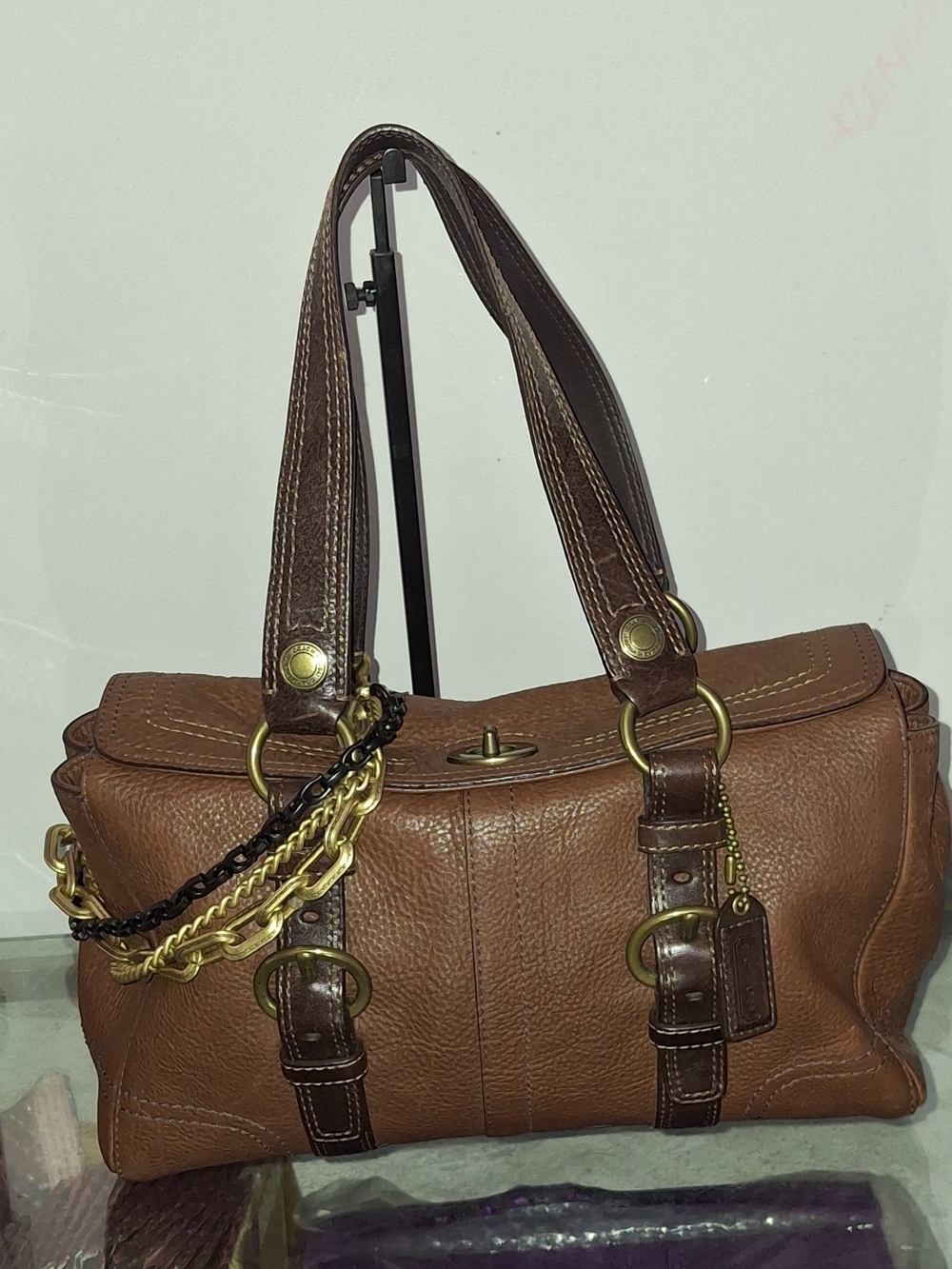 Coach Chelsea Turn Lock East West Shoulder Bag
